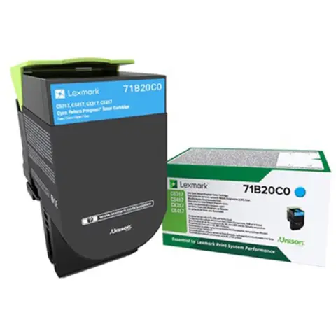 Lexmark 75B20C0 - Toner cyan do Lexmark CS727, CS728, CX727